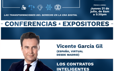 Vicente García Gil participa en el encuentro «La transformación del Derecho en la era digital”