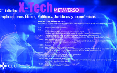 Ricardo Palomo participa en el XTech Metaverso de la Universidad CEU Cardenal Herrera